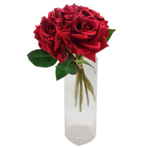 Buy Artificial Rose Bunches for Decoration (35 cm Tall) - Elen India