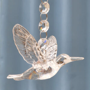 Clear Acrylic Hanging Birds