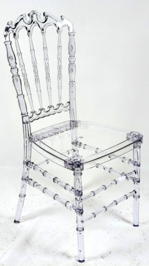 Crown Acrylic Chair With Cushion