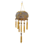 Lemon Yellow Jute Hanging For Decor