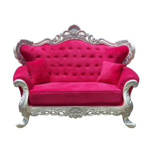 Luxury Hot Pink Sofa For Home, Event and Wedding Decor | Unique Designs and Styles