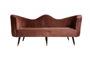 Maroon Three Seater Sofa