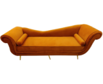 Orange Couple Sofa For Wedding Decor