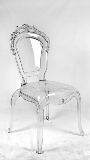 Princess Acrylic Chair With Cushion