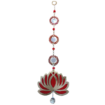 Red Lotus Hanging For Wedding, Home and Event Decor
