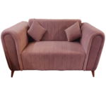 Rose Gold Couple Sofa For Living Room and Event Decor