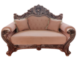 Rose Gold Couple Sofa For Wedding Decor