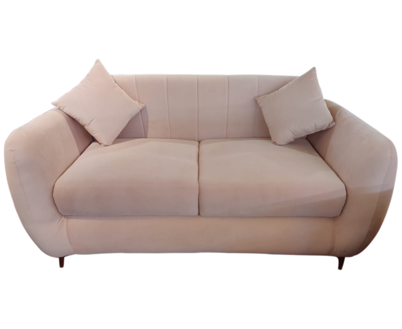 Shaded Peach Pink Sofa For Living Room and Decor