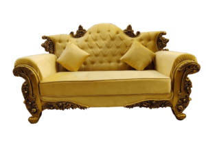 Sofa For Various Decor Purposes (Wedding, Reception, Party, Event and Hospitality Decor ) | Color: Yellow