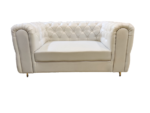 White Two Seater Sofa For Decor Purposes