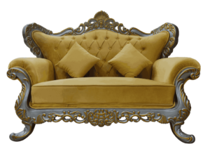 Yellow 2 Seater Sofa For Decor