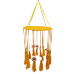Yellow Bulan Hanging For Living Room, Decor, Wedding and Event | Set Of 5 Pcs