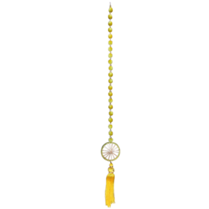 Yellow Hanging Ladi For Decor | Set Of 5 Pcs